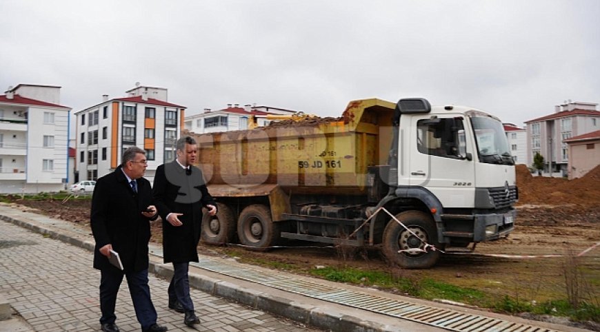 Pazartesi Pazarı’nda İlk Kazma Vuruldu