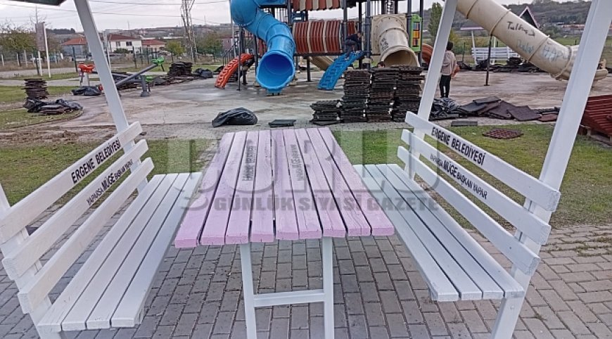 ERGENE’DE PARKLAR YAZA HAZIR!