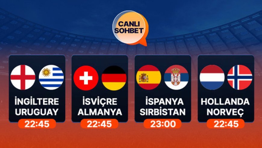 Dünya Kupası öncesi 4 hazırlık maçı birden! Maçların heyecanı canlı sohbet ile Misli'de