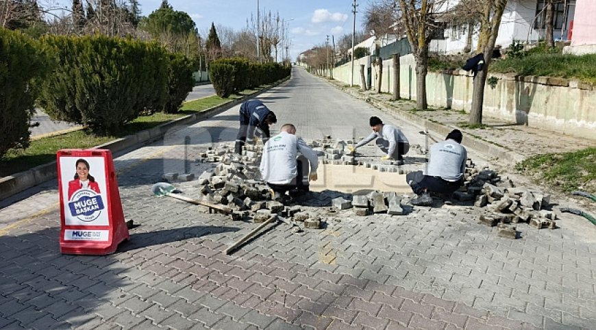 3 MAHALLEDE KİLİT TAŞI DÖŞEMESİ YAPILDI