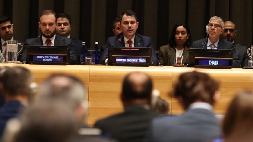 Uluslararası Sıfır Atık Günü Anma Etkinliğinde konuşan Bakan Kurum: Sıfır Atık bir tercih değil, mecburiyettir