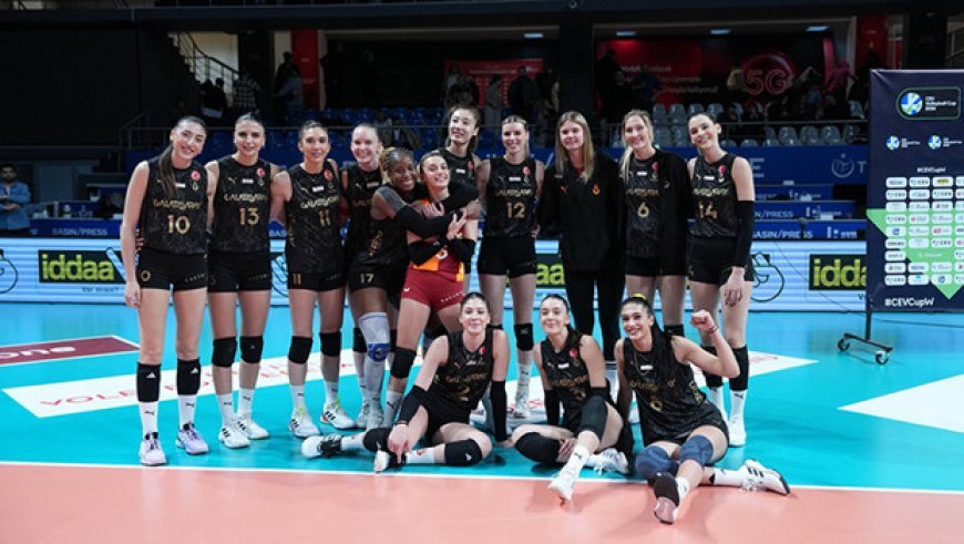 Galatasaray Daikin set vermedi! Seride öne geçti