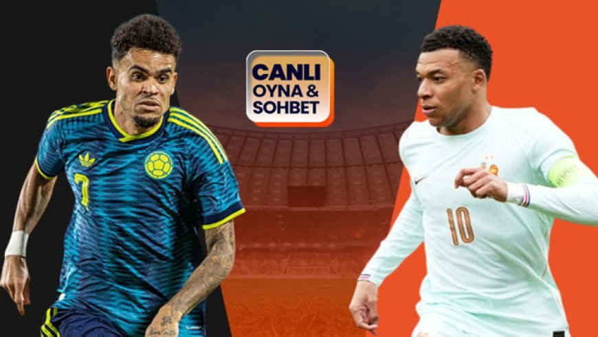 Fransa, hazırlık maçında Kolombiya ile karşılaşıyor! Maçın heyecanı canlı sohbet ile Misli'de