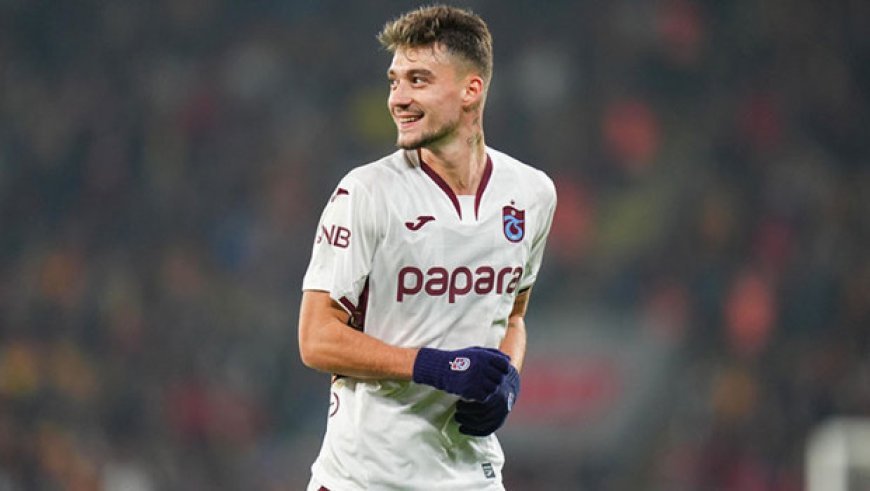 Trabzonspor'da Galatasaray öncesi sakatlık: Ernest Muçi!