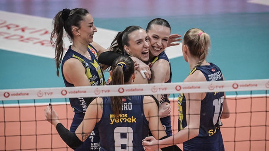 Fenerbahçe Medicana, Zeren Spor'a karşı seride 1-0 öne geçti!