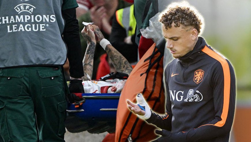 Noa Lang açıkladı: Parmağıyla ilgili gerçek ortaya çıktı! 'Reklam panosuna tutunurken...'