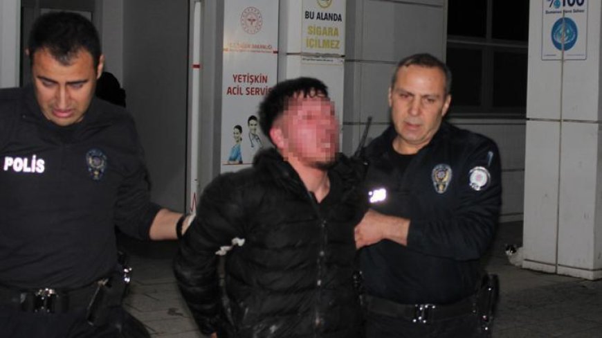 Annesinin, erkek arkadaşını bıçakladı; hastanede ortalığı birbirine kattı