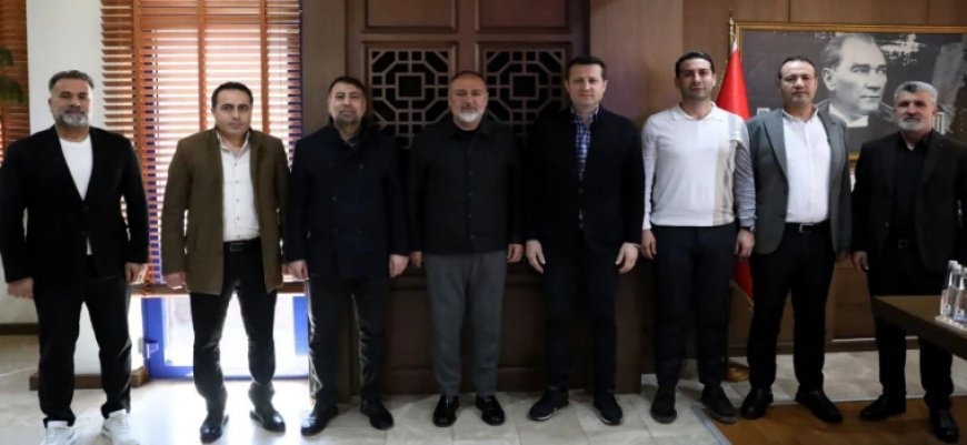 ÇERKEZKÖY VANLILAR DERNEĞİ YÖNETİMİ ZİYARETLERİNİ SÜRDÜRÜYOR