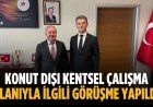 Konut dışı kentsel çalışma alanıyla ilgili görüşme yapıldı