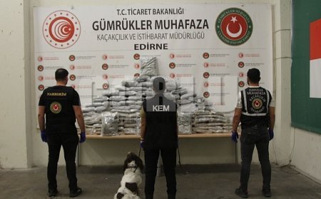 54 milyon değerinde uyuşturucu ele geçirildi
