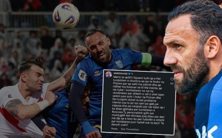 Kosova-Türkiye maçı sonrası Vedat Muriqi ateş püskürdü! 'Maçı satacağımı düşünüyorsan Allah seni kahretsin'