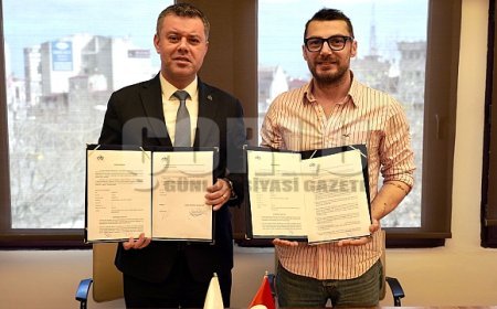 Arif Öztürk Hatıra Ormanı İçin İmzalar Atıldı