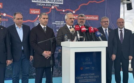Bakan Uraloğlu: 11,5 milyon vatandaş yüksek hızlı tren konforuyla seyahat edecek