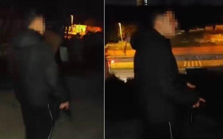 Küçükçekmece'de dehşete düşüren görüntü! Uzun namlulu silahla sokak sokak gezdi