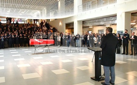 ÜNİVERSİTEMİZ FEN EDEBİYAT FAKÜLTESİ DR. ÖĞR. ÜYESİ  TEVFİK SÜTÇÜ İÇİN TÖREN DÜZENLENDİ