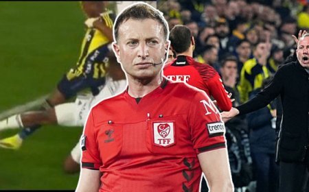 Kadıköy'deki derbide tartışma yaratan penaltı kararı: Beşiktaş'tan 'skandal' tepkisi!