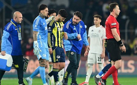 Fenerbahçe'de sakatlık şoku: Asensio, derbiye devam edemedi!