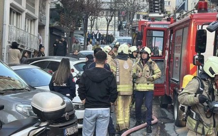İstanbul Şişli'de otelde yangın paniği: 6 kişi mahsur kaldı