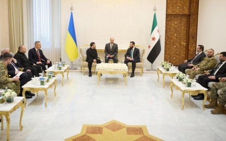 Şam’da kritik zirve! Dışişleri Bakanı Hakan Fidan, Zelenskiy ve Şara ile görüştü