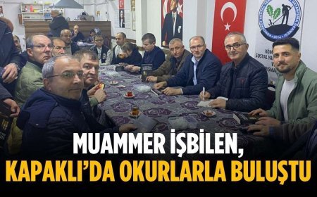 Muammer İşbilen, Kapaklı’da okurlarla buluştu