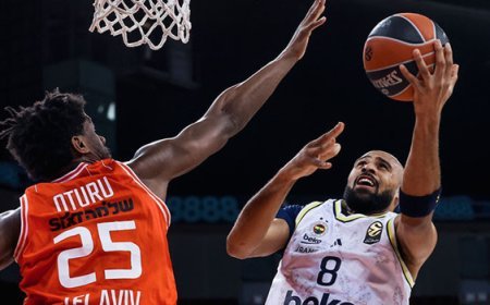 Fenerbahçe Beko, EuroLeague'de İsrail takımına mağlup!