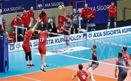 2026 Erkekler Kupa Voley'de şampiyon Ziraat Bankkart!