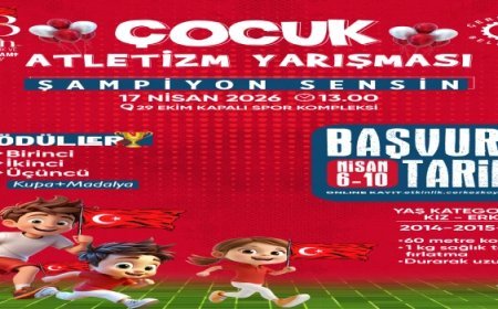 ÇERKEZKÖY’DE 23 NİSAN COŞKUSU SPORLA KUTLANACAK