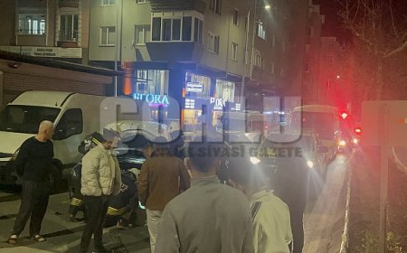 Tekirdağ'da alkollü sürücü işçi servisine çarptı, ardından minibüs şoförüne tehditler savurdu