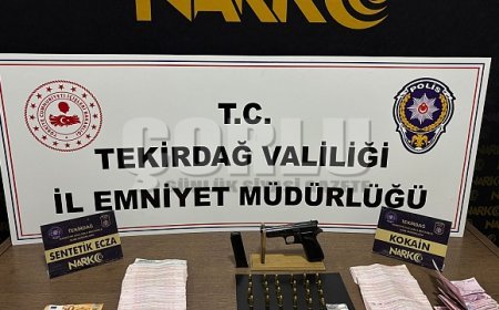 Tekirdağ'da zehir tacirlerine operasyon: 184 şüpheliye işlem yapıldı