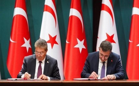 Türkiye ile KKTC arasında yeni anlaşma! '2026 İktisadi ve Mali İş Birliği'