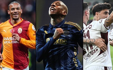 Süper Lig'de nefes nefese şampiyonluk yarışı!