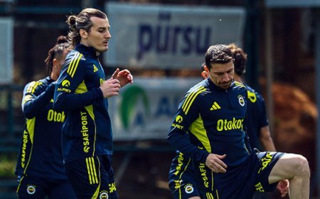 Fenerbahçe'de Mert Hakan Yandaş idmana çıktı!