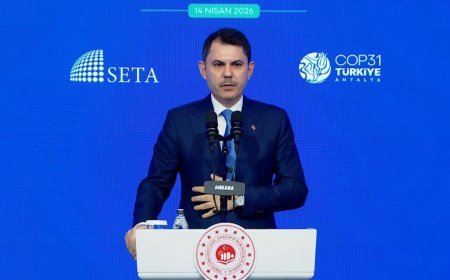 Bakan Kurum: COP31'de en çok su ve gıdaya dikkat çekeceğiz