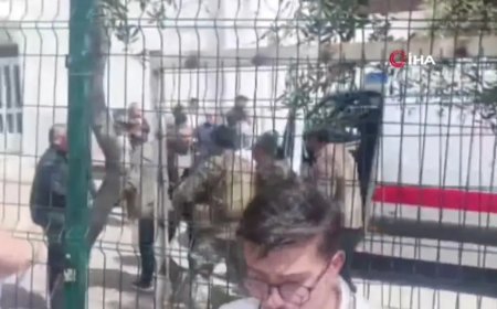 Olay yerinden ilk görüntüler. Kahramanmaraş'ta ortaokula silahlı saldırı