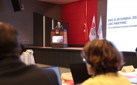2027 Avrupa Oyunları Organizasyon Komitesi toplantısı İstanbul’da yapıldı