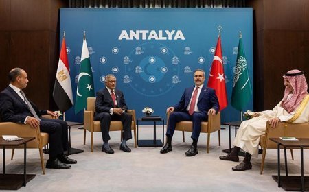 Antalya'da Türkiye-Mısır-Pakistan-Suudi Arabistan Dışişleri Bakanları 3. Toplantısı