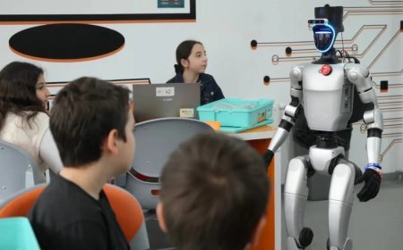 Türkiye'nin nüfusa kaydedilen ilk robotu işe başladı