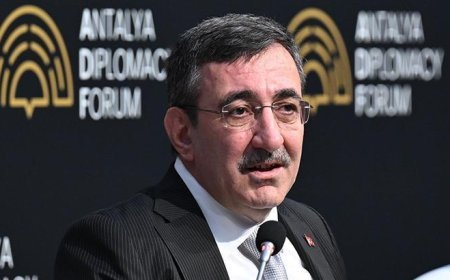 Cumhurbaşkanı Yardımcısı Yılmaz'dan Antalya Diplomasi Forumu'nda kapsamlı görüşmeler