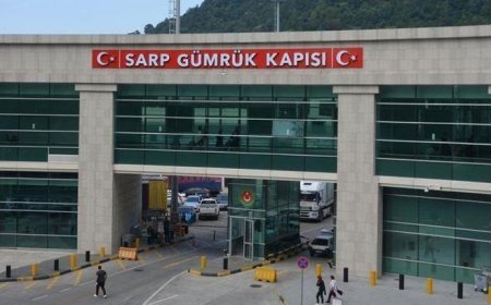Sarp Sınır Kapısı'ndan 1 milyona yakın yolcu geçti