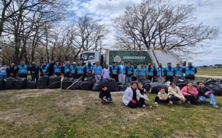 ÇERKEZKÖY’DE ‘YEŞİL VATAN’ SEFERBERLİĞİ KIZILPINAR’DA DOĞA İÇİN EL ELE