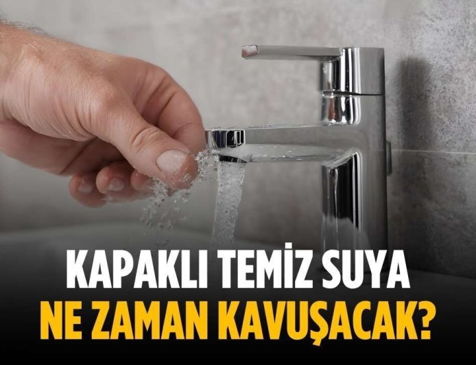 Kapaklı temiz suya ne zaman kavuşacak?