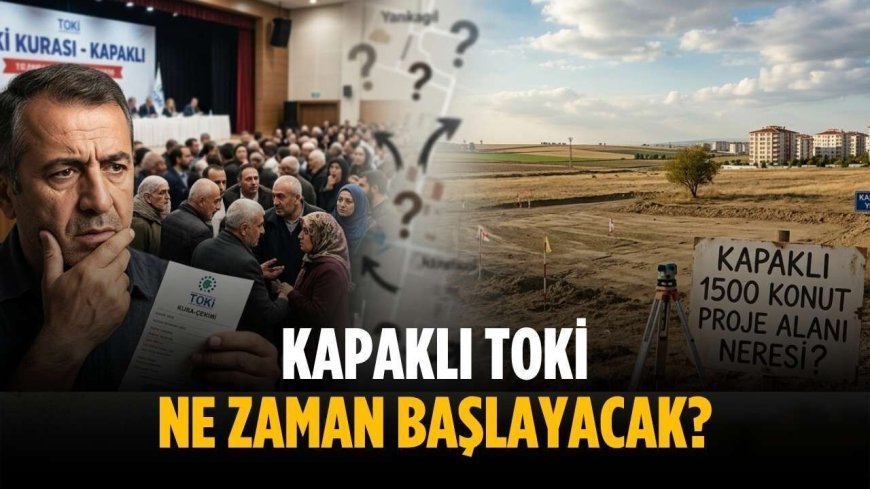 Kapaklı TOKİ ne zaman başlayacak?