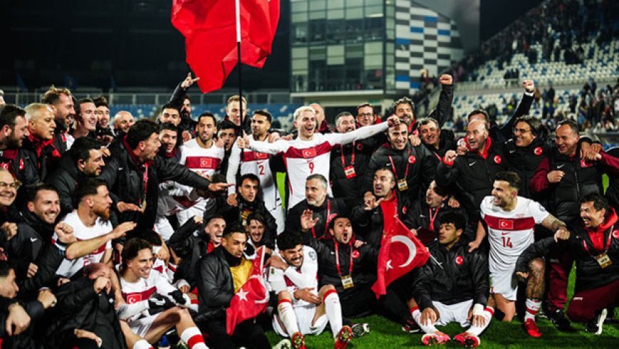 Türk sporunda A Milli Futbol Takımı'nın 2026 Dünya Kupası'na gitme sevinci!
