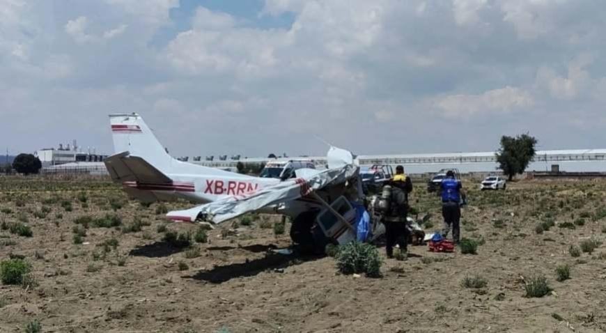 Meksika'da korkunç uçak kazası! Bir anda yere çakıldı, ölüler var
