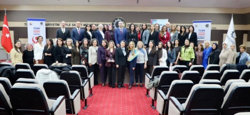 KADIN GÜCÜYLE KALKINMA PROJESİ’NİN İLK EĞİTİMİ ÇERKEZKÖY TSO’DA GERÇEKLEŞTİ