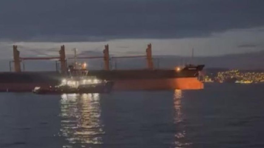 Son Dakika: İstanbul Boğazı gemi arızası nedeniyle çift yönlü trafiğe kapatıldı