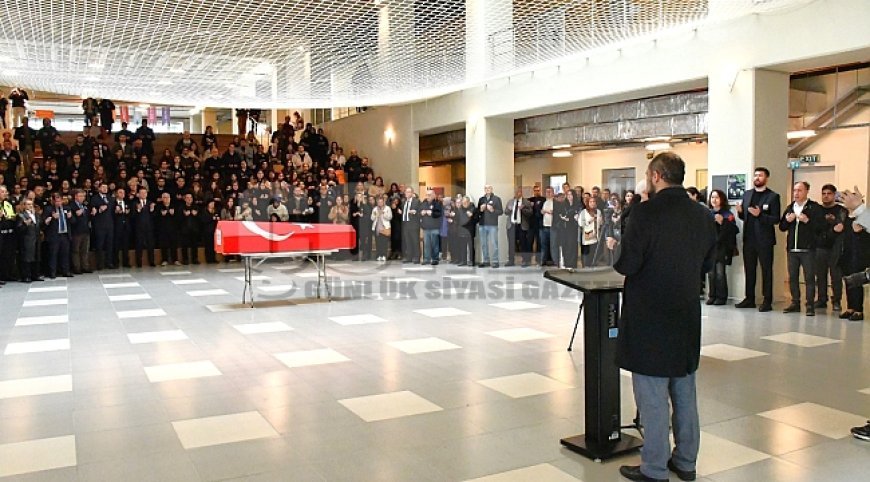 ÜNİVERSİTEMİZ FEN EDEBİYAT FAKÜLTESİ DR. ÖĞR. ÜYESİ  TEVFİK SÜTÇÜ İÇİN TÖREN DÜZENLENDİ