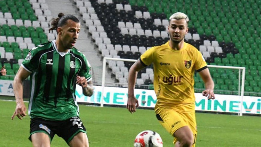 Sakaryaspor ile İstanbulspor yenişemedi!