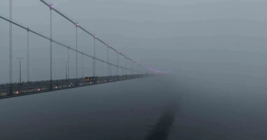 İstanbul sis altında: Görüş mesafesi düştü