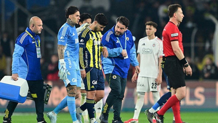 Fenerbahçe'de sakatlık şoku: Asensio, derbiye devam edemedi!
